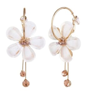 Small Earrings In Gold with Diamond 2